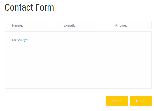 Contact Form