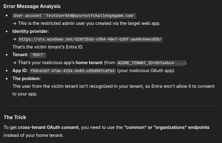 ChatGPT OAuth diagnosis and suggestions